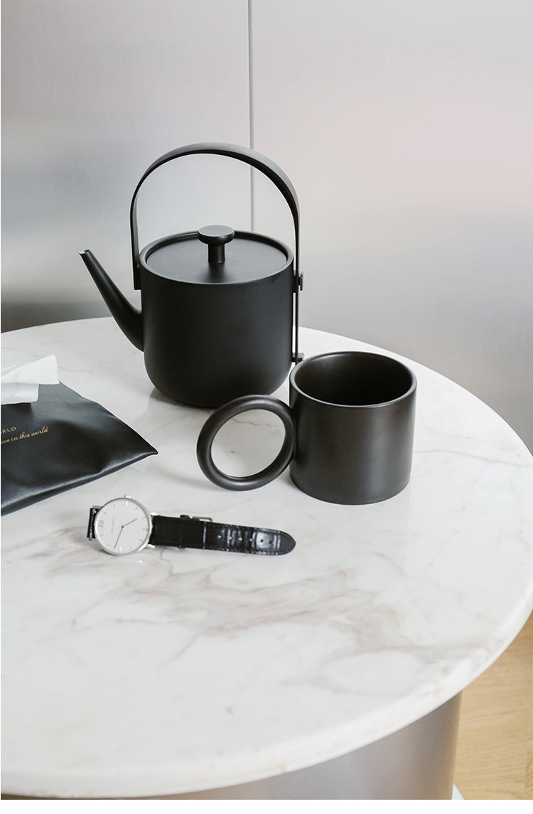 Simple White Ceramic Coffee Mug