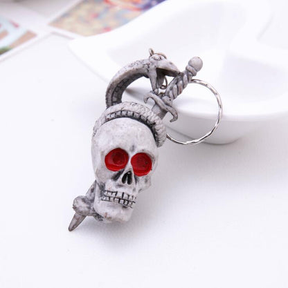 Unique Gothic Style Keychain Pendant