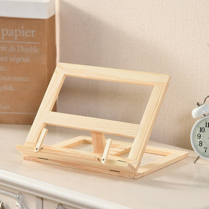 Sturdy Wooden Tablet Holder Stand
