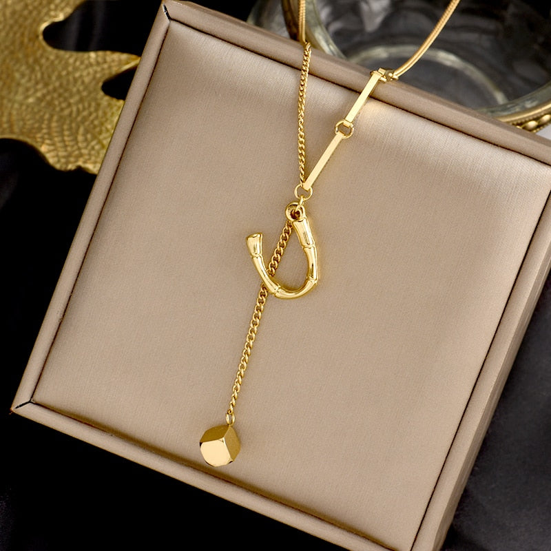 Personalized Initials Heart Necklace