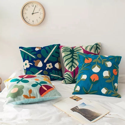 Natural Floral Pattern Cushions