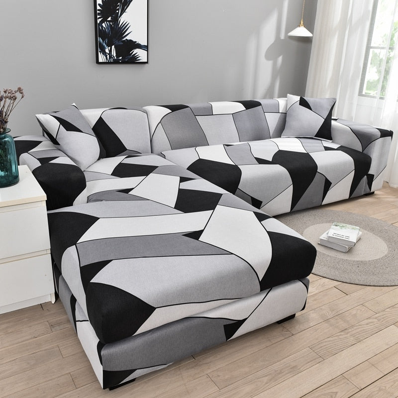 Stylish Slip Resistant Stretch Sofa Protector