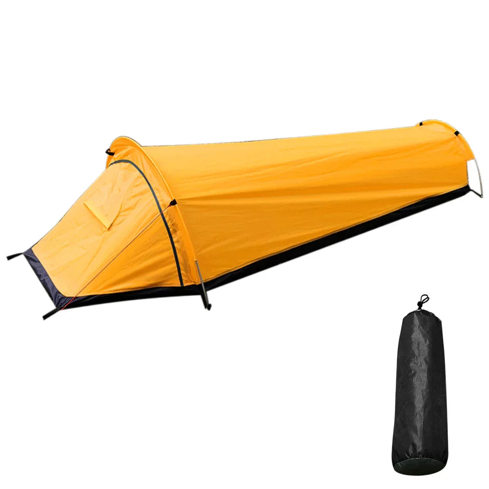Lightweight Waterproof Solo Camping Tent with Aluminum Poles - Befez