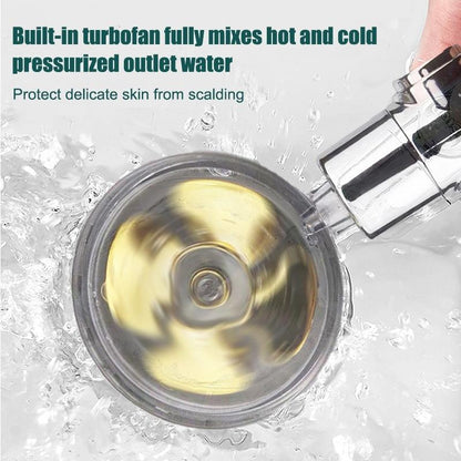 Eco Friendly 360° Rotating Power Shower Head
