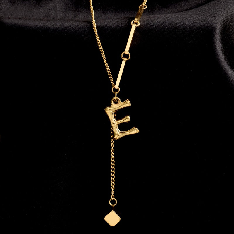 Personalized Initials Heart Necklace
