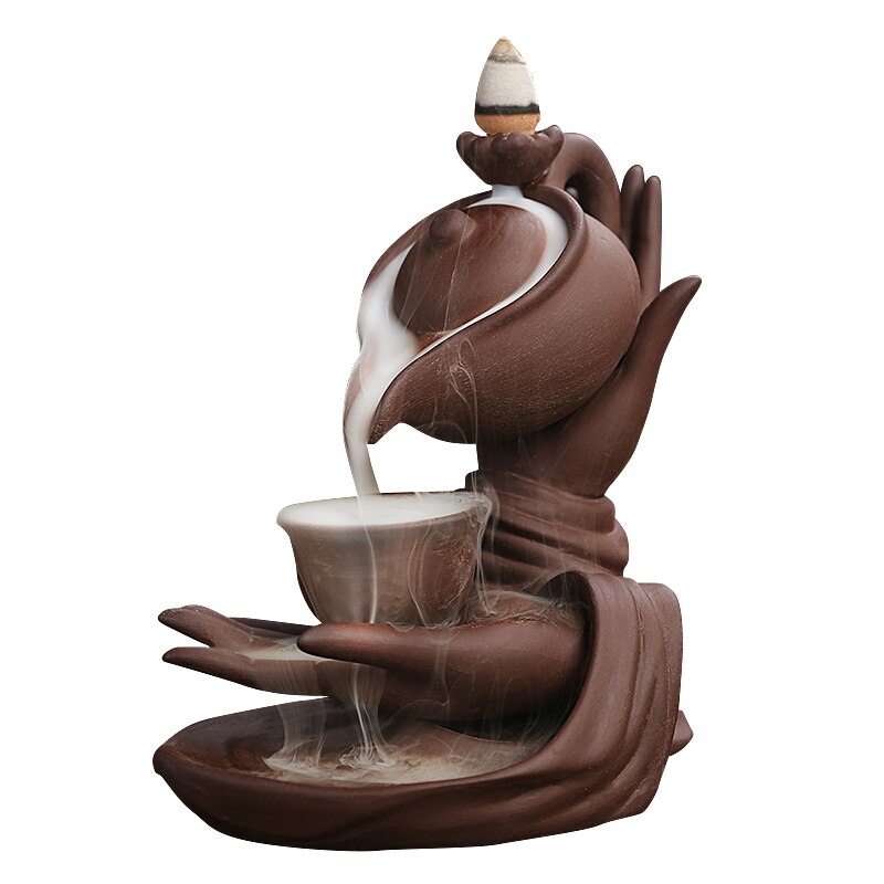 Calming Aromatic Incense Tea Light Burner