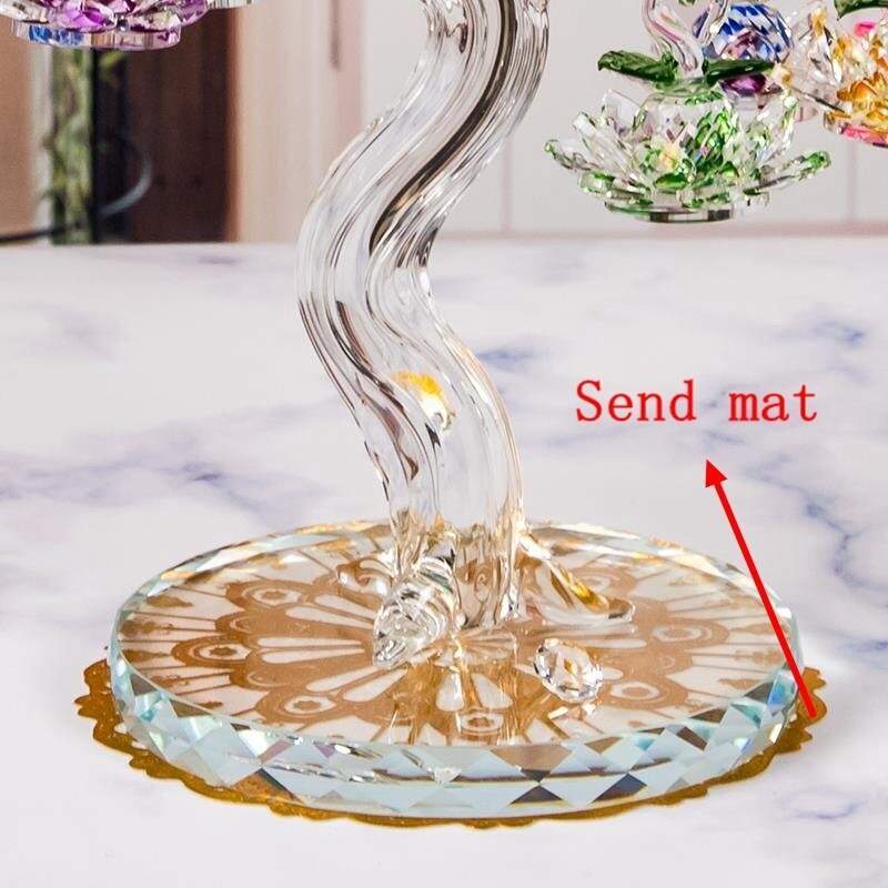Beautiful Glass Apple Tree Decoration