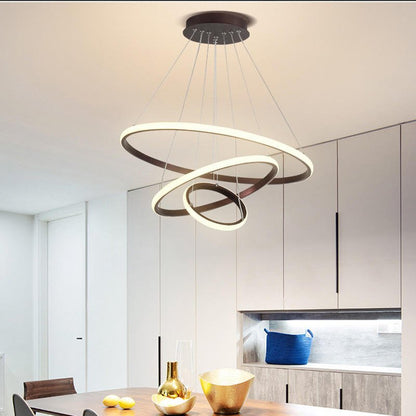Modern Spiral Pendant Light