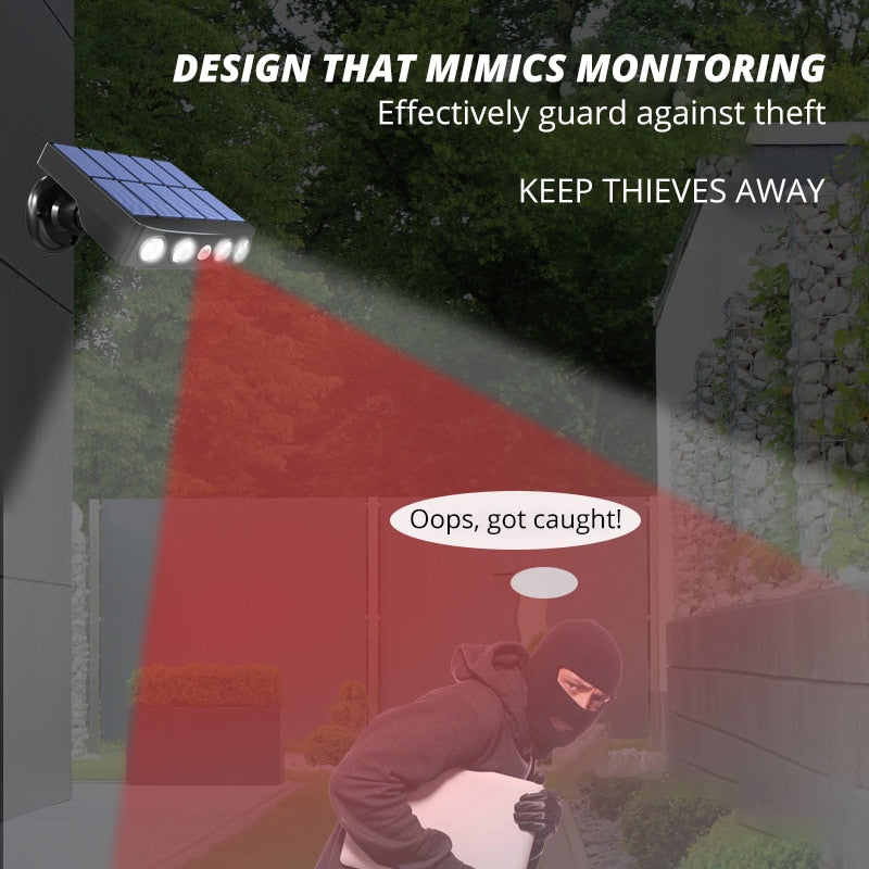 Bright Solar Powered Security Light