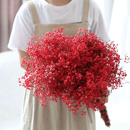 Realistic Air Dried Gypsophila Floral Arrangement