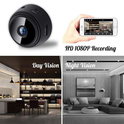 Compact A9 Mini 1080p Night Vision Camera