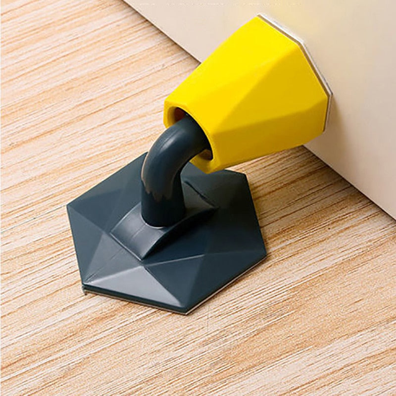 Easy Install Silicone Door Stop Wedge