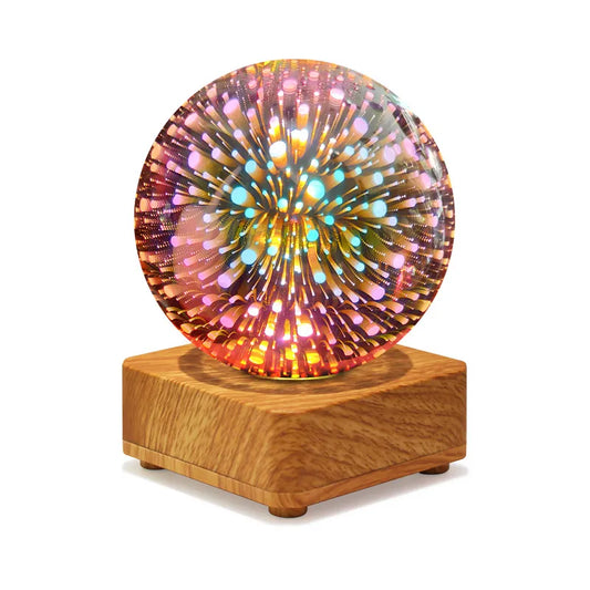 Colorful 3D Star Night Lamp with USB LED Light - Befez