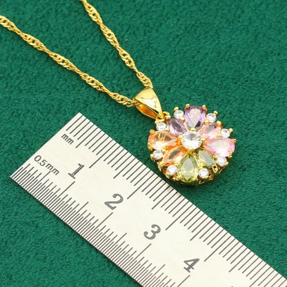 Beautiful Morning Sunrise Jewelry Set