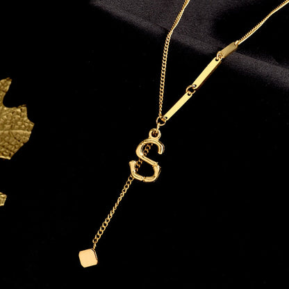 Personalized Initials Heart Necklace