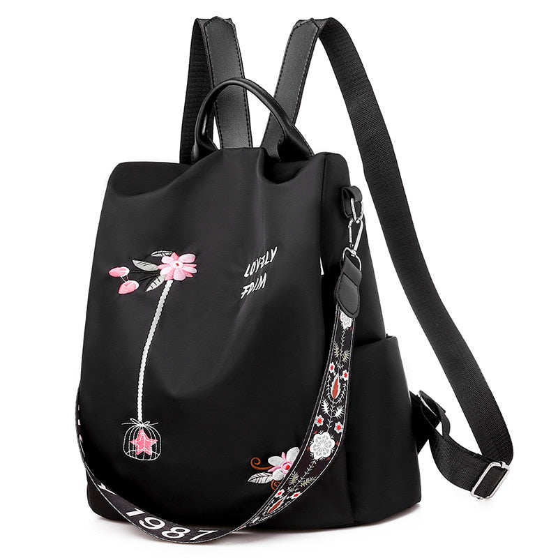 Secure Big College Oxford Backpack