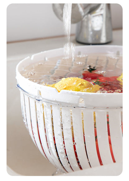 Easy Clean Two Tier Sink Basket