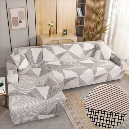 Stylish Slip Resistant Stretch Sofa Protector