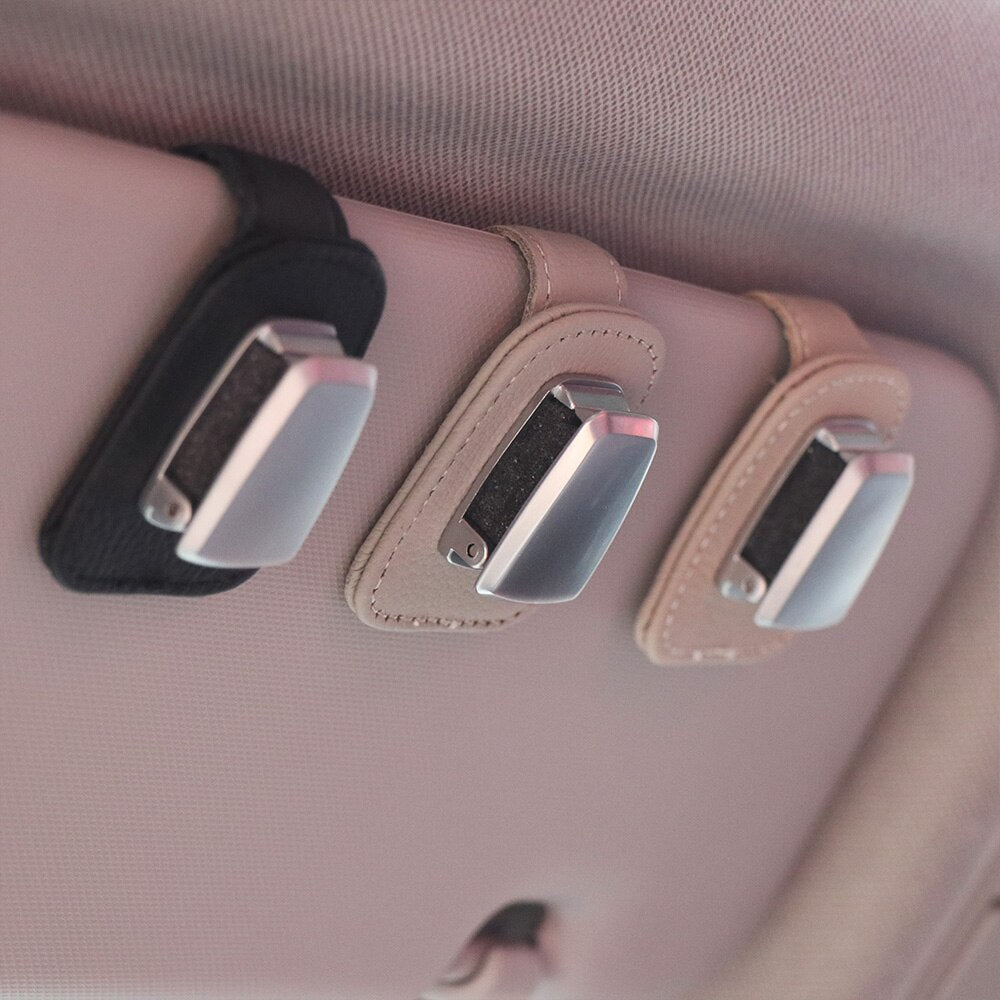 Universal Car Sunglasses Holder Clip Accessory