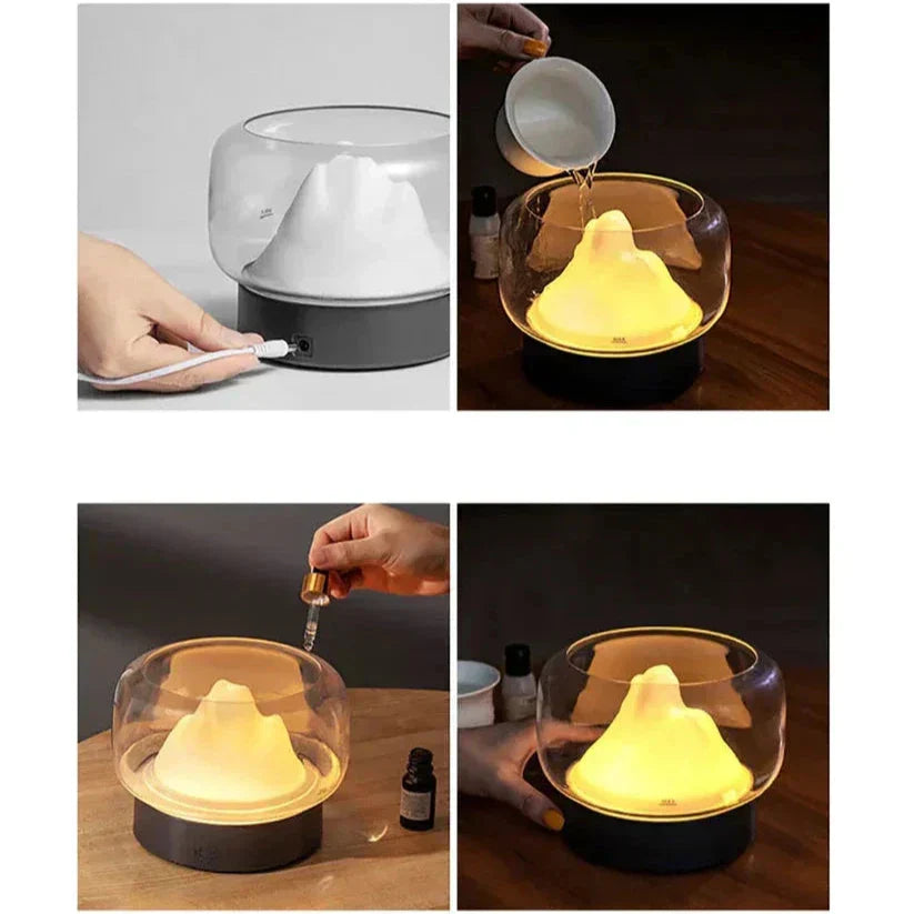 Premium Aromatic Diffuser with Colorful LED Light