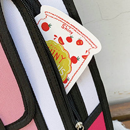 Fun 2D Graphic Unisex School Backpack