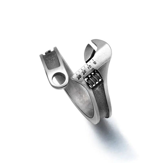 Vintage Adjustable Wrench Ring - Befez