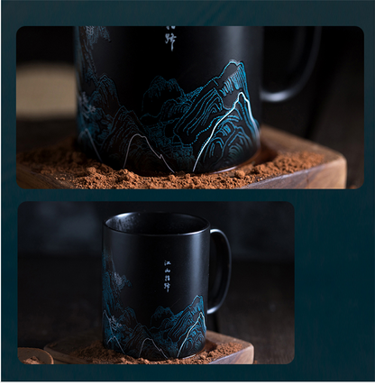 Color Changing Heat Sensitive Ceramic Mug
