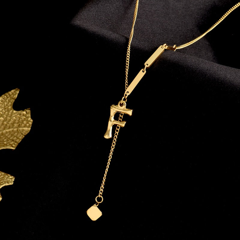 Personalized Initials Heart Necklace