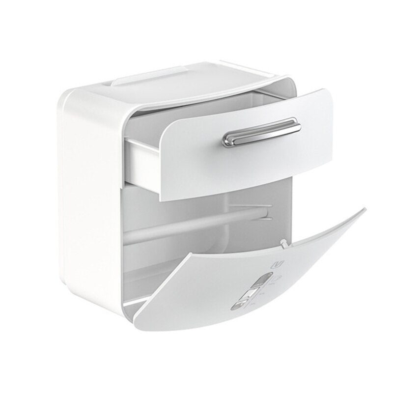 Space Saving Toilet Paper Holder Shelf