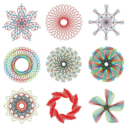 Befez Spirograph Art Kit - Precise Creative Designs