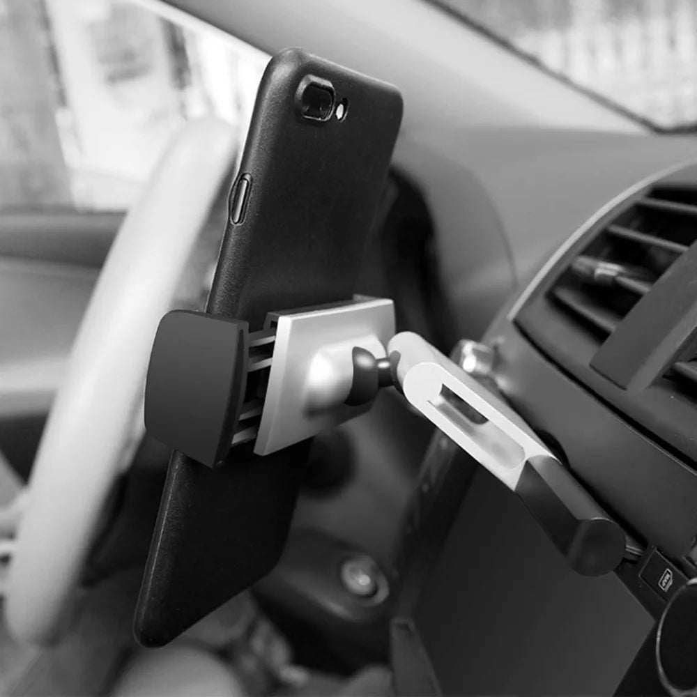 Adjustable Car Phone Mount CD Slot Holder