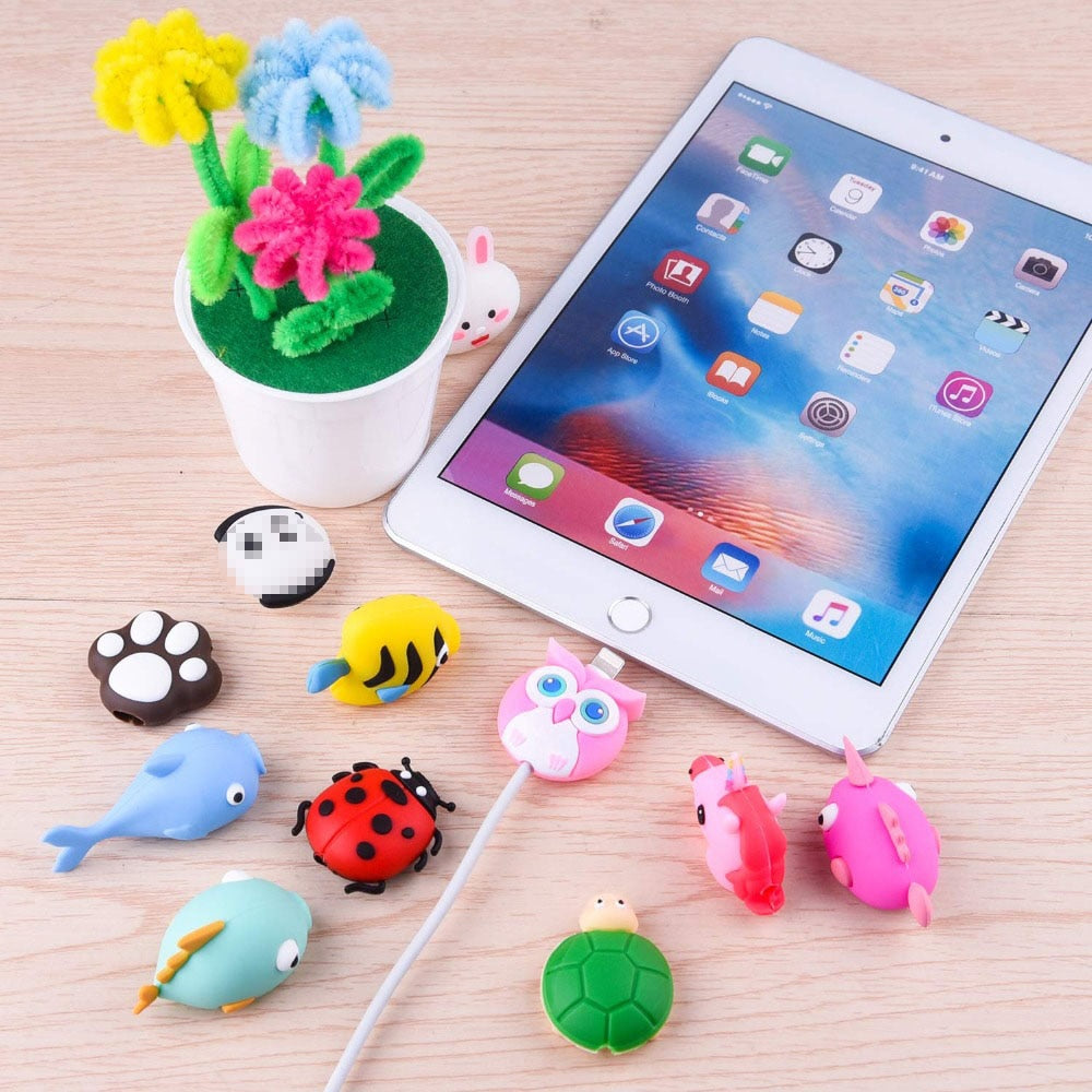 Colorful Phone Cable Protective Cover