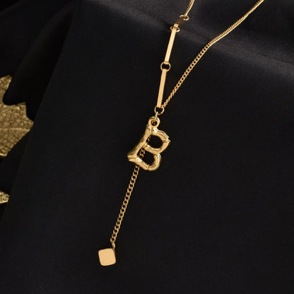 Personalized Initials Heart Necklace