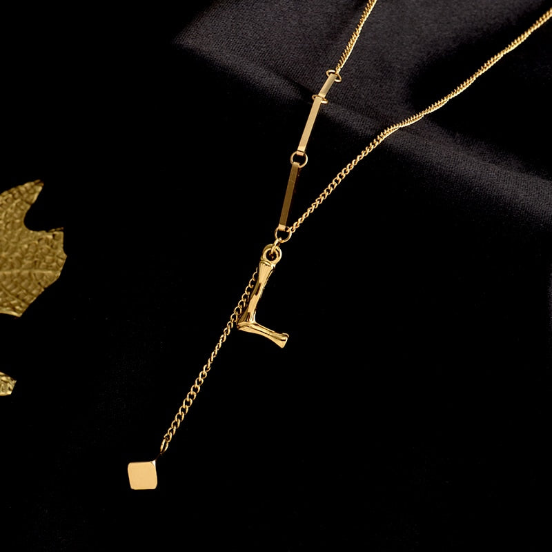 Personalized Initials Heart Necklace