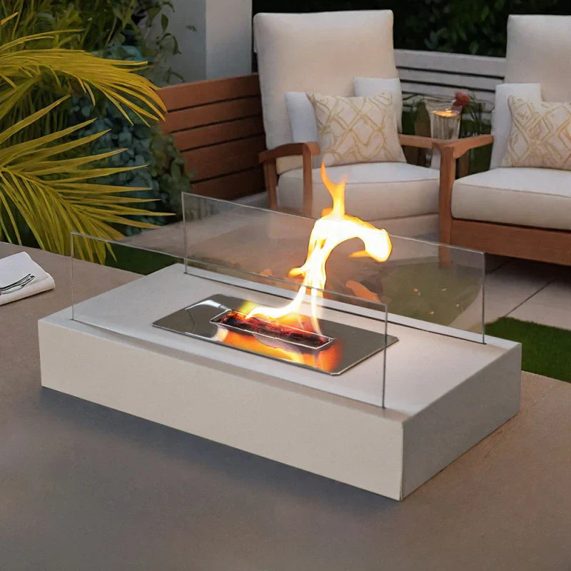 Realistic Flame Portable Tabletop Fire Pit
