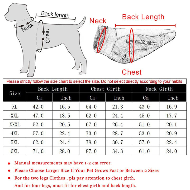 Waterproof Insulated Dog Coats