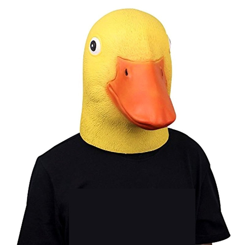 Funny Duck Plush Face Mask - Befez