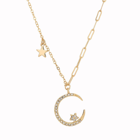 Beautiful Lunar Long Pendant Necklace - Befez