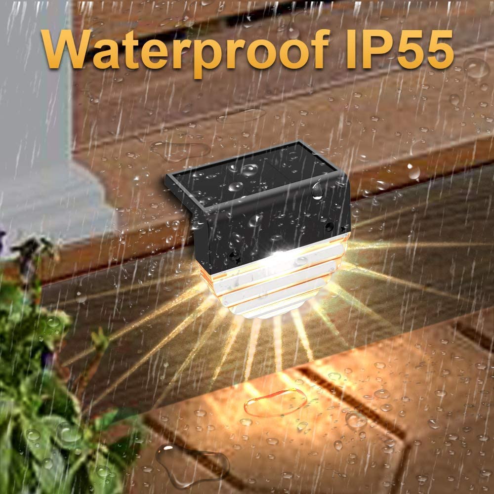 Bright Solar Powered Garden Path Lights