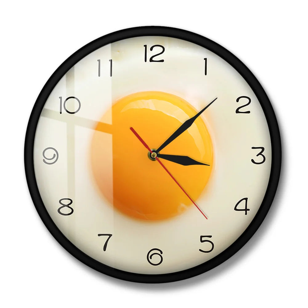 Stylish 3D Kitchen Wall Clock Decor