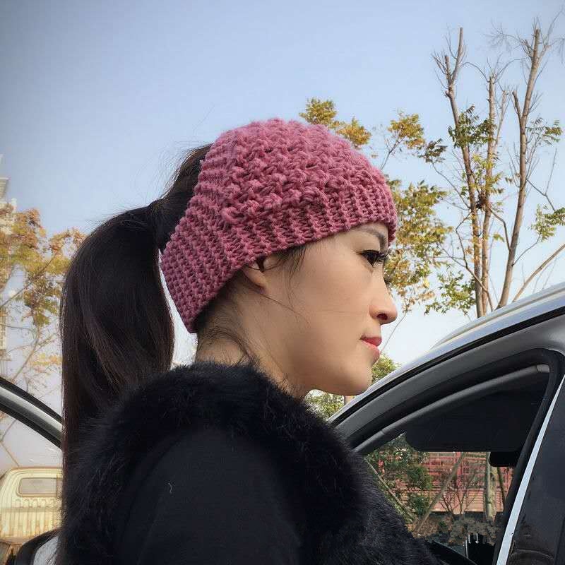 Soft Stretchy Winter Knitted Headband