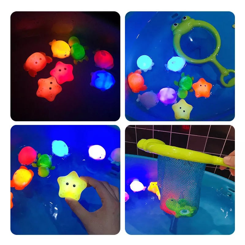 Befez Glow-in-Dark Rubber Duck Bath Toy