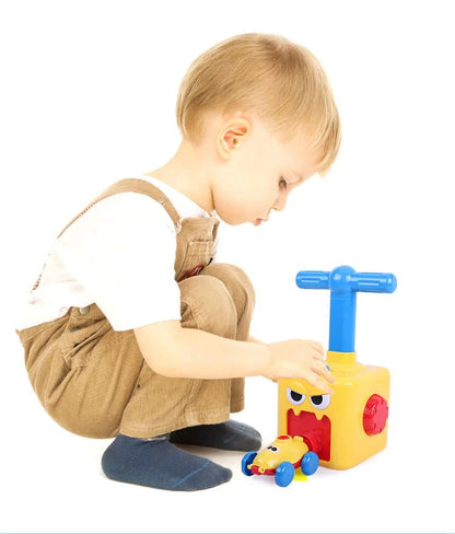 Fast Air Powered Balloon Car Toy
