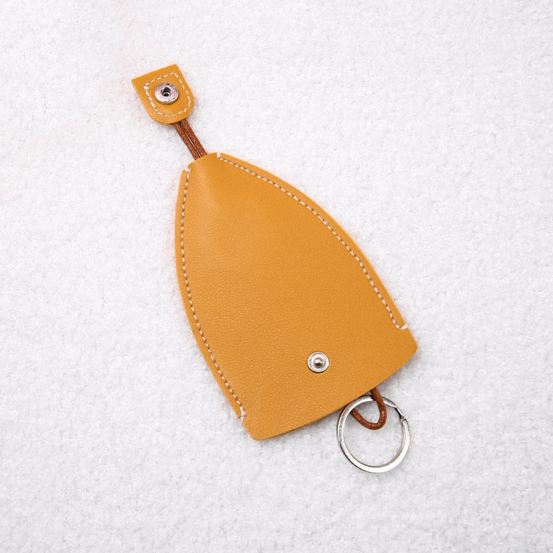 Colorful Fruit Leather Keychain Holder