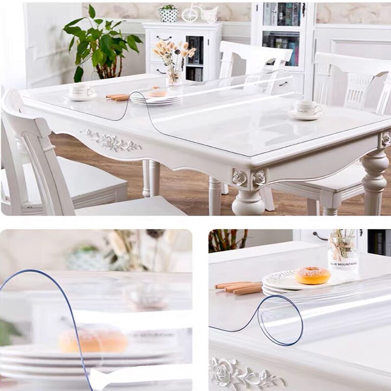 Clear Protective Table Pad Transparent Desk Mat