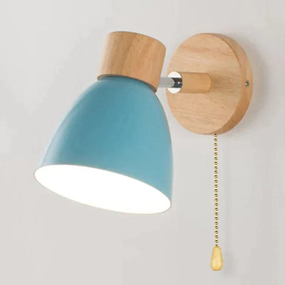 Stylish Wooden Wall Light - Classic Warm Glow