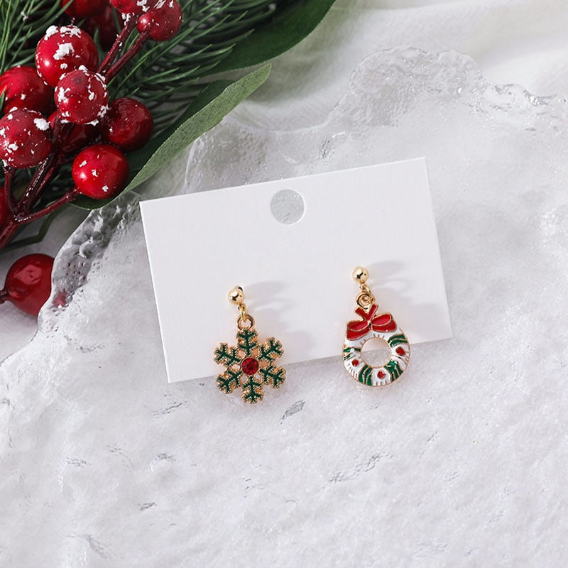 Befez | Festive Holiday Style Drop Earrings