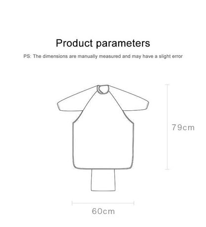 Befez | Kids Waterproof Long Sleeve Bib