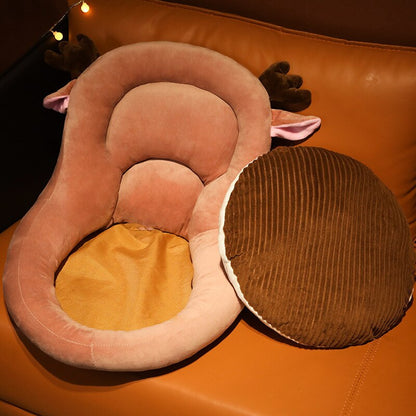 Befez | Ergonomic Back and Hip Relief with Plush Cushion