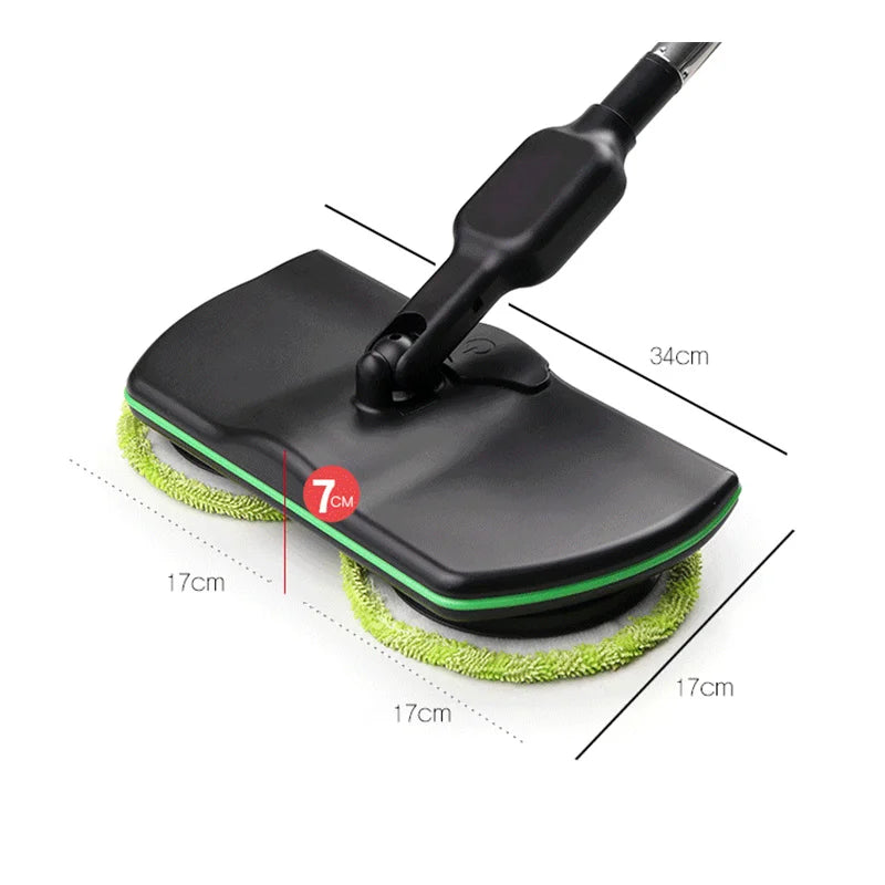 Wireless Rechargeable Floor Mop Cleaning Scrubber